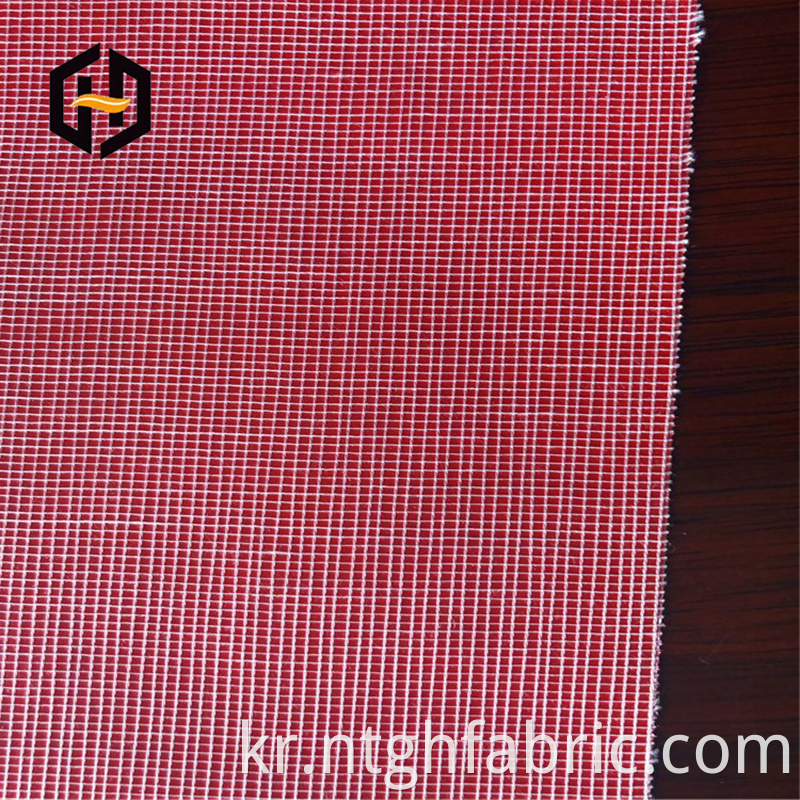 Leather backing Mesh Fabric 